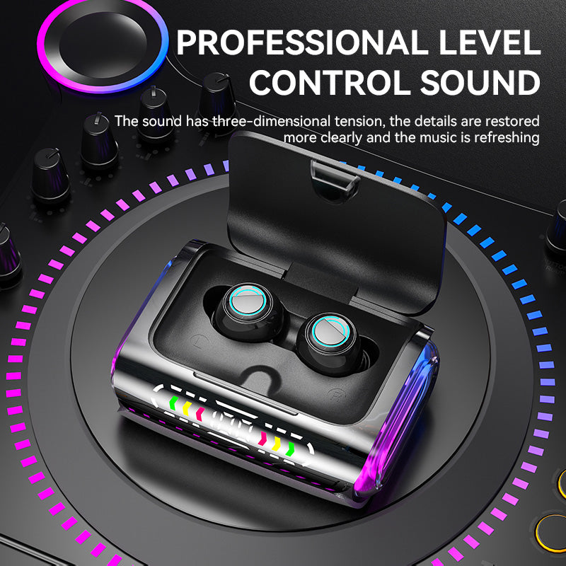 Wireless Sports Earbuds - High-Quality Sound, Sweat-Resistant, Long Battery & Built-In Mic