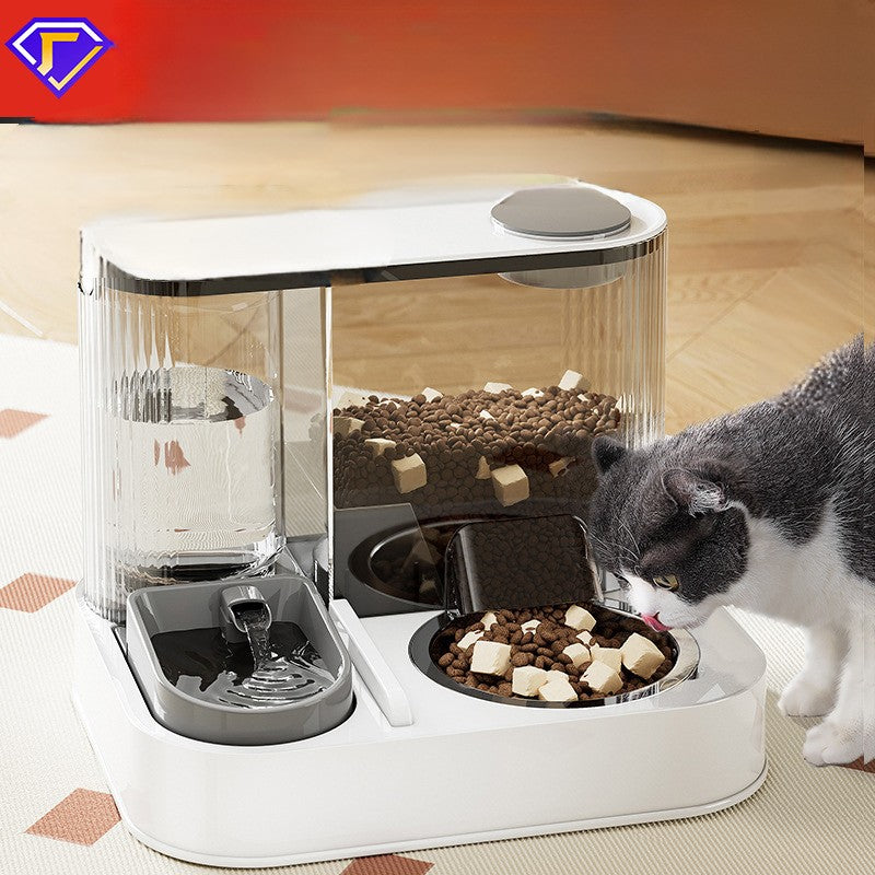 New 2-in-1 Automatic Cat Feeder & Water Dispenser