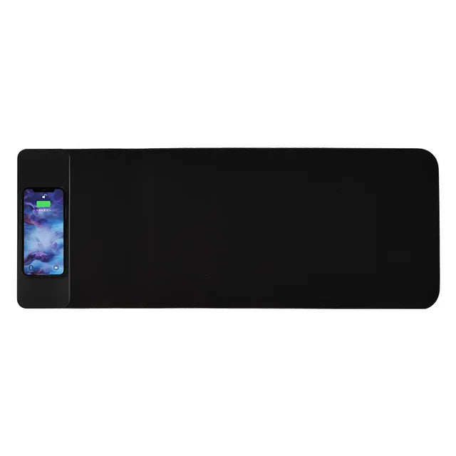 15W Wireless Charging Desk Pad - Extra-Large Surface, Non-Slip Base & Smooth Gaming Experience
