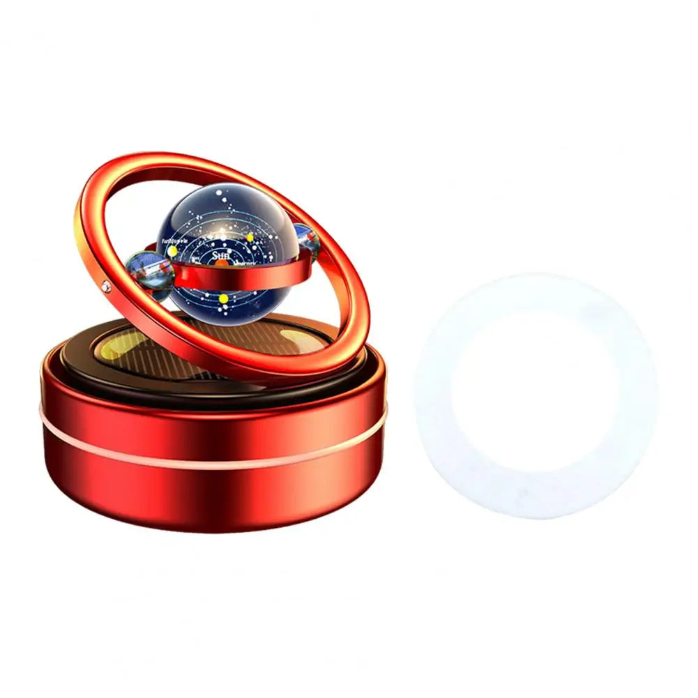 Solar-Powered Rotating Diffuser - Elegant, Eco-Friendly, Long-Lasting Aroma for Car & Home