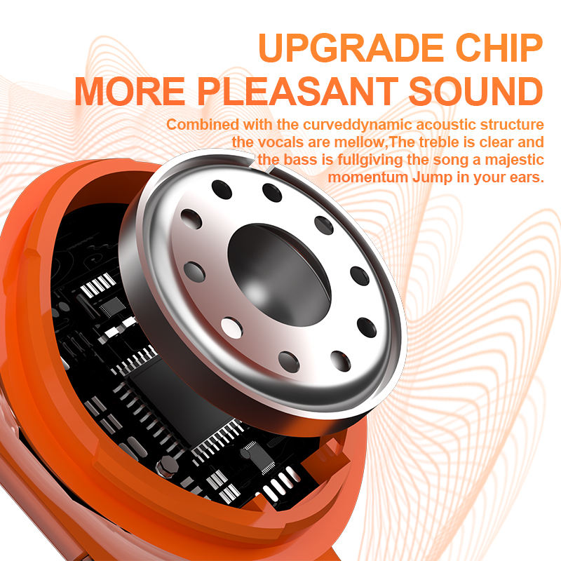 Transparent Bluetooth Headset - Stylish, Ergonomic, High-Fidelity Sound & Hands-Free Calls