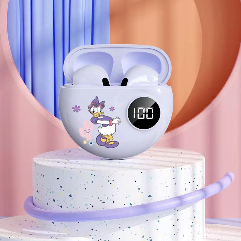Disney TWS Earbuds with Minnie & Mickey Design - High-Quality Sound, Bluetooth & Long Battery