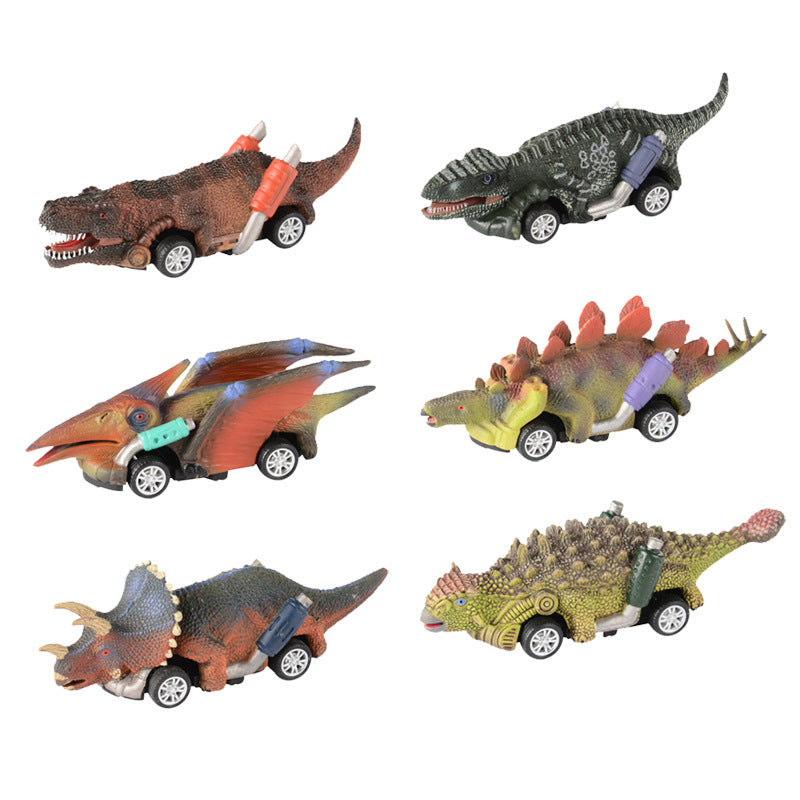 Dinosaur Pull-Back Toy | Vibrant Design for Kids' Fun & Adventure