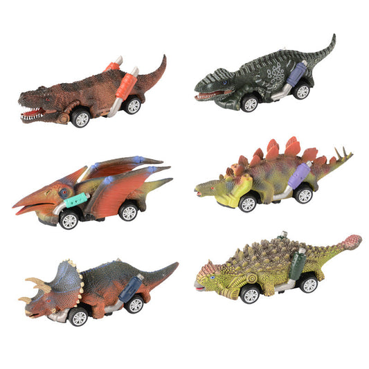 Dinosaur Pull-Back Toy | Vibrant Design for Kids' Fun & Adventure