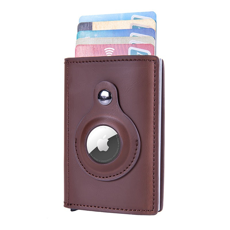 RFID Carbon Fiber AirTag Tracker Cover - Stylish, Scratch-Resistant & Secure Card Pack