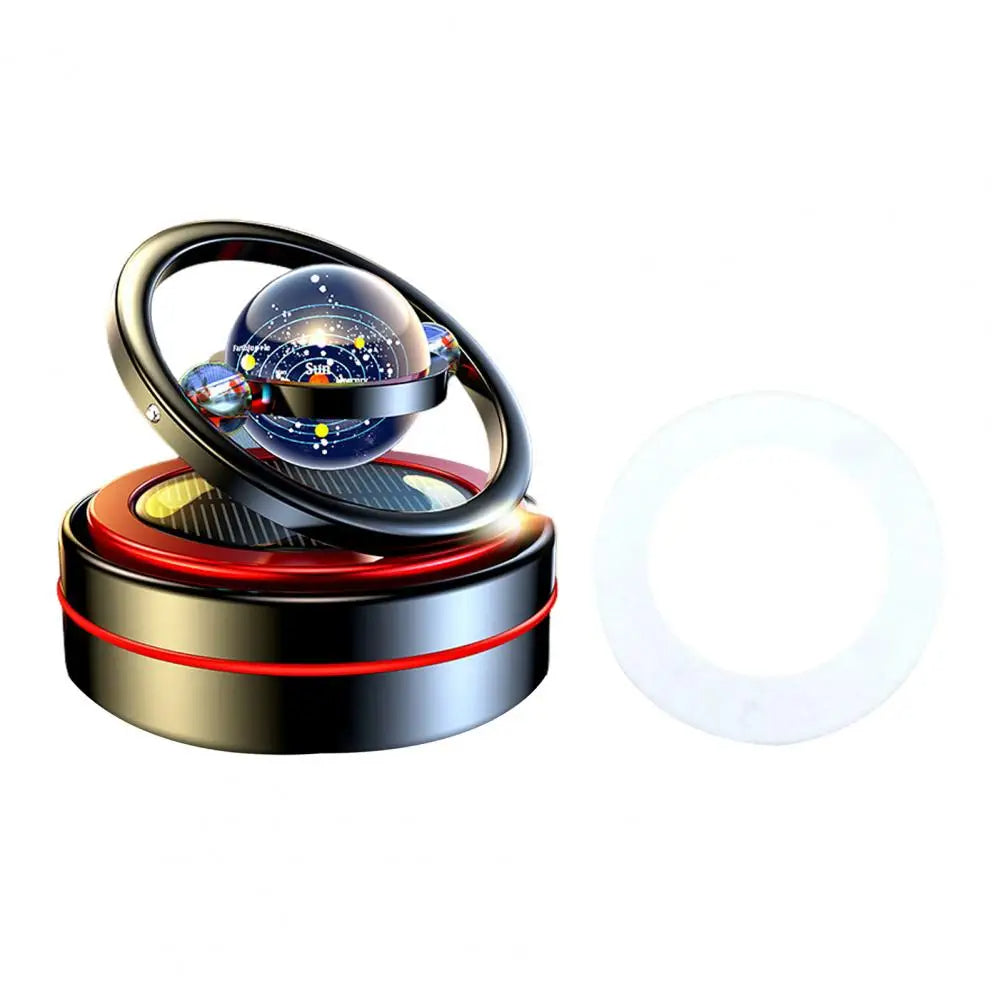 Solar-Powered Rotating Diffuser - Elegant, Eco-Friendly, Long-Lasting Aroma for Car & Home