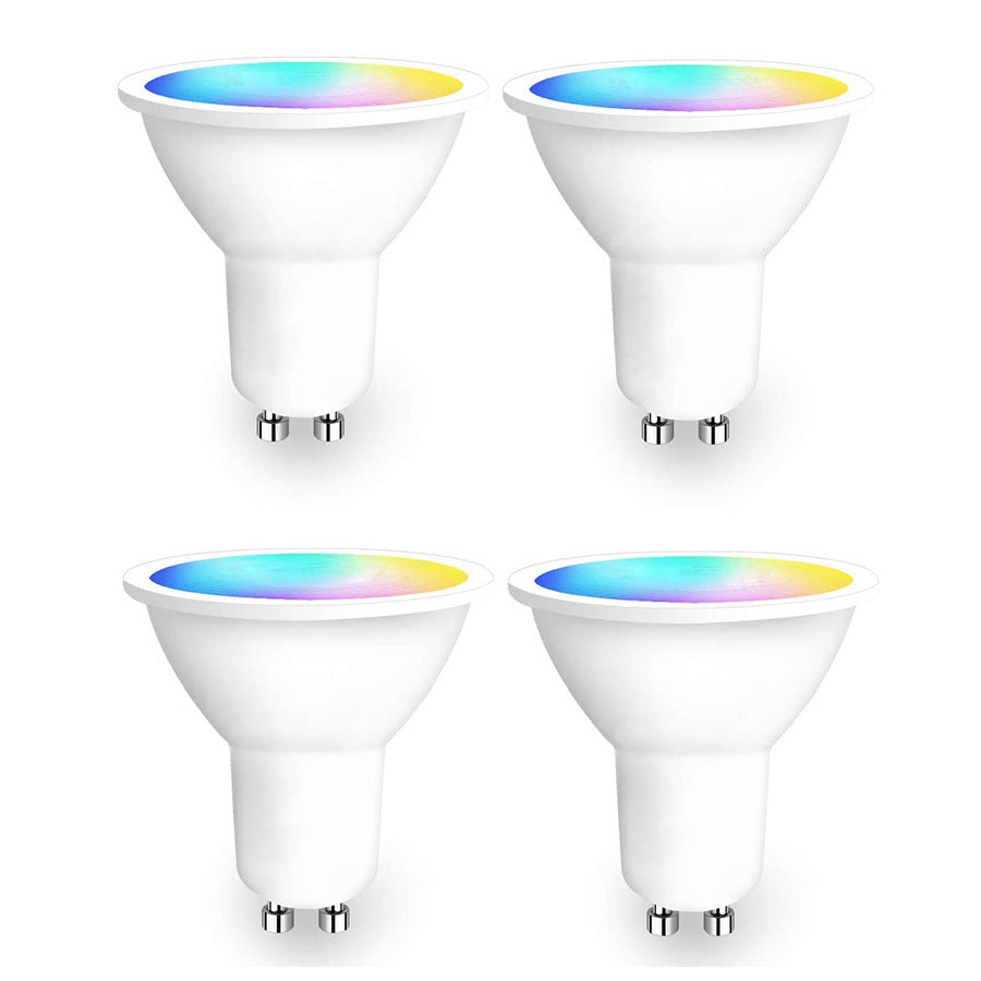 RGB GU10 Smart Spotlight - Adjustable White Light, WiFi Control & Alexa/Google Integration