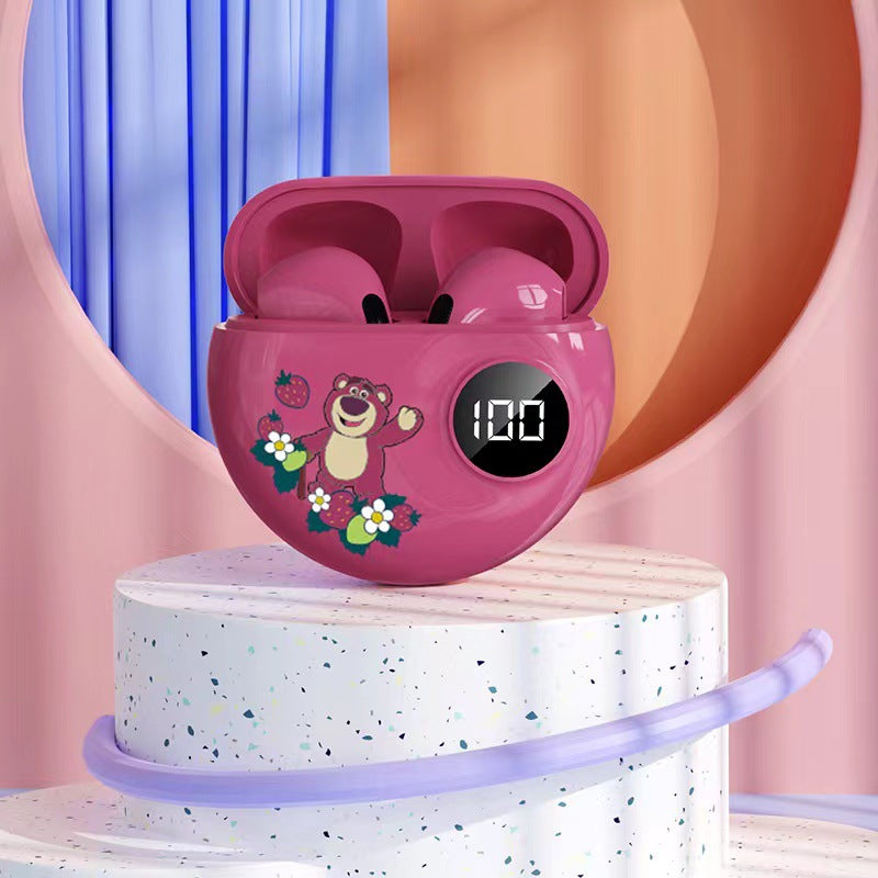 Disney TWS Earbuds with Minnie & Mickey Design - High-Quality Sound, Bluetooth & Long Battery