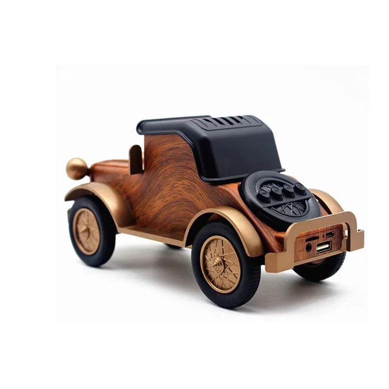 Retro Car Bluetooth Speaker - Stylish Design, High-Quality Sound & Compact Portability