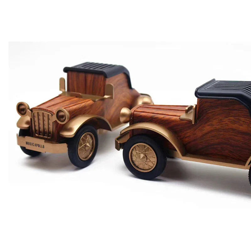 Retro Car Bluetooth Speaker - Stylish Design, High-Quality Sound & Compact Portability
