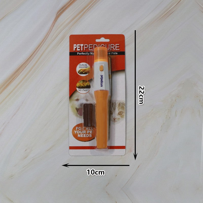 Electric Pet Pedicure Claw Grinder ā Safe & Quiet Animal Nail Trimmer for Dogs & Cats