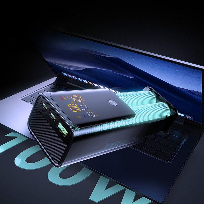 100W Cross-Border Rechargeable Notebook Power Bank - 20,000mAh Two-Way Fast Charging for Outdoor Use