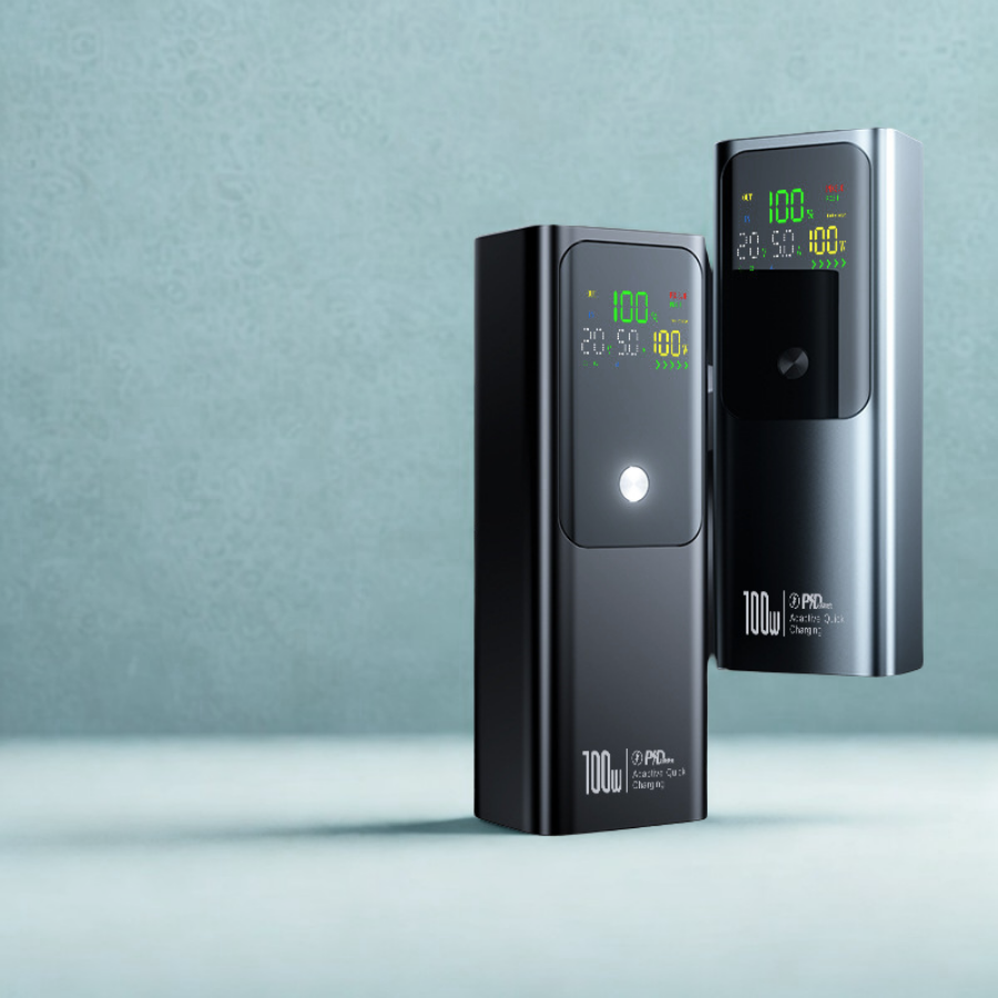 100W Cross-Border Rechargeable Notebook Power Bank - 20,000mAh Two-Way Fast Charging for Outdoor Use