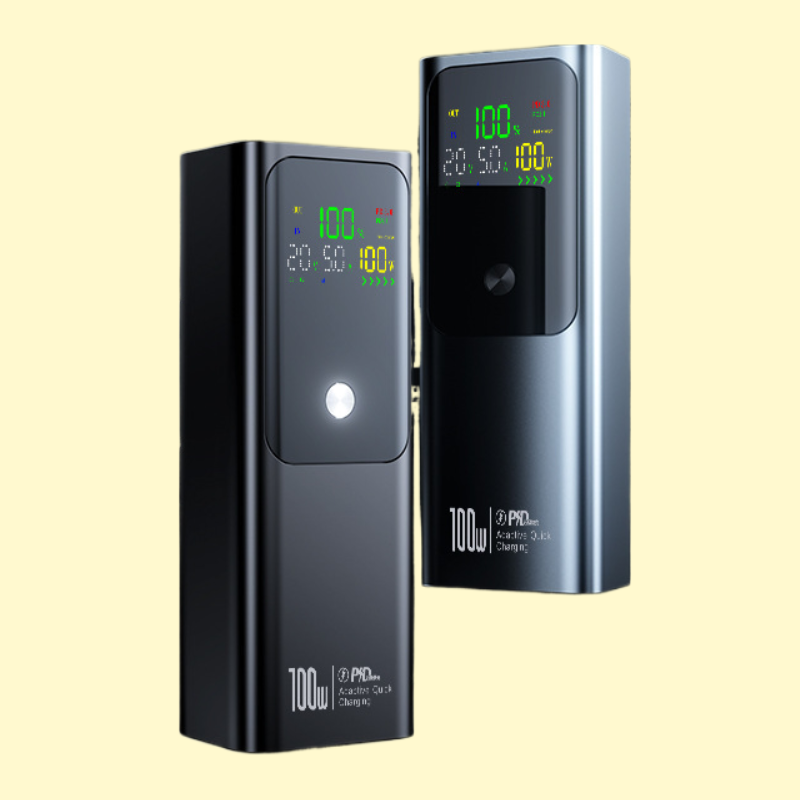 100W Cross-Border Rechargeable Notebook Power Bank - 20,000mAh Two-Way Fast Charging for Outdoor Use