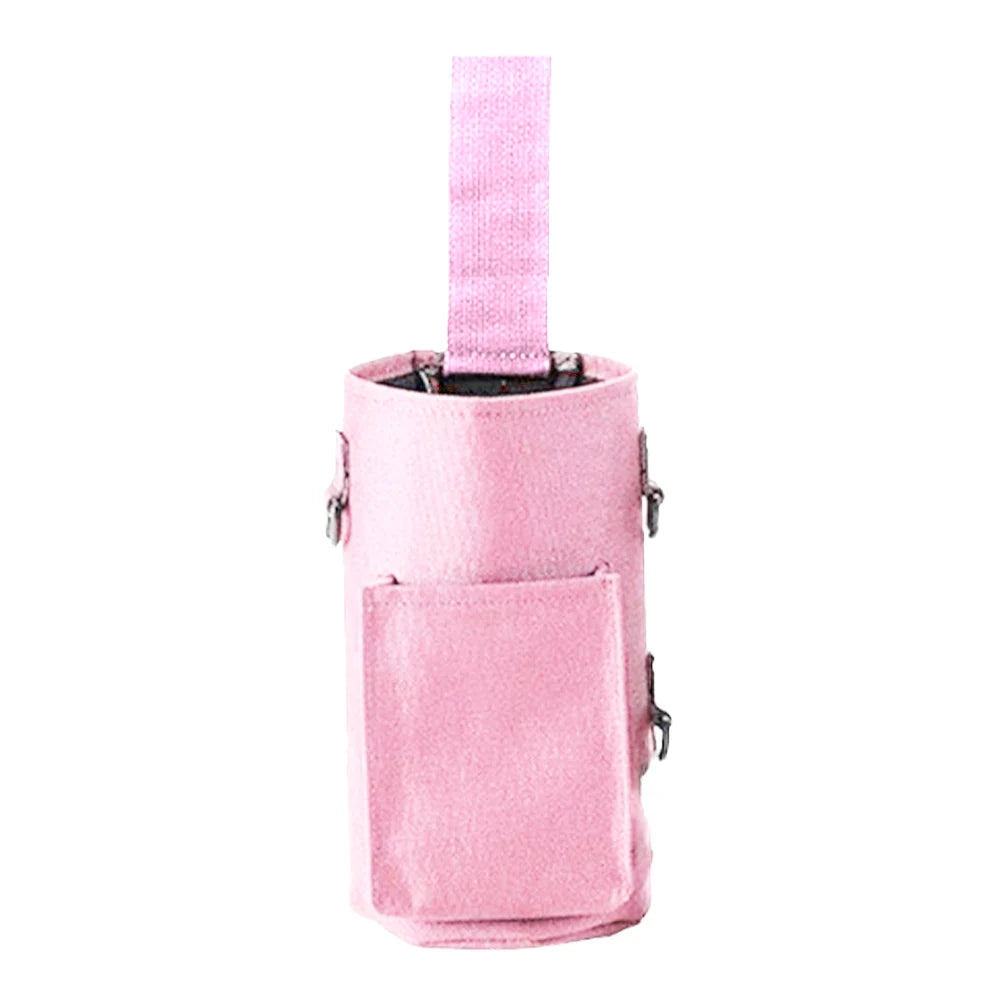 Magnetic Crossbody Water Bottle Rack – Adjustable Sports Fitness Bag for Hiking & Gym