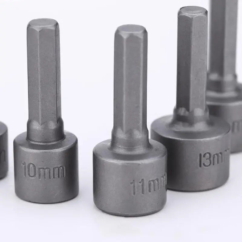 9-Piece Hex Socket Set with Wrenches and Screwdriver Bits - Durable, Precise, Easy Storage