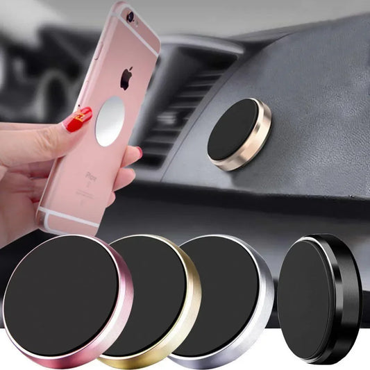 Magnetic Phone Mount - Universal Compatibility, Adjustable Angles, Compact Design