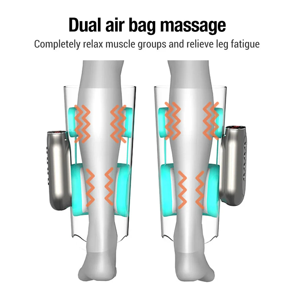 Advanced Leg Massager with Air Pressure & Hot Compress