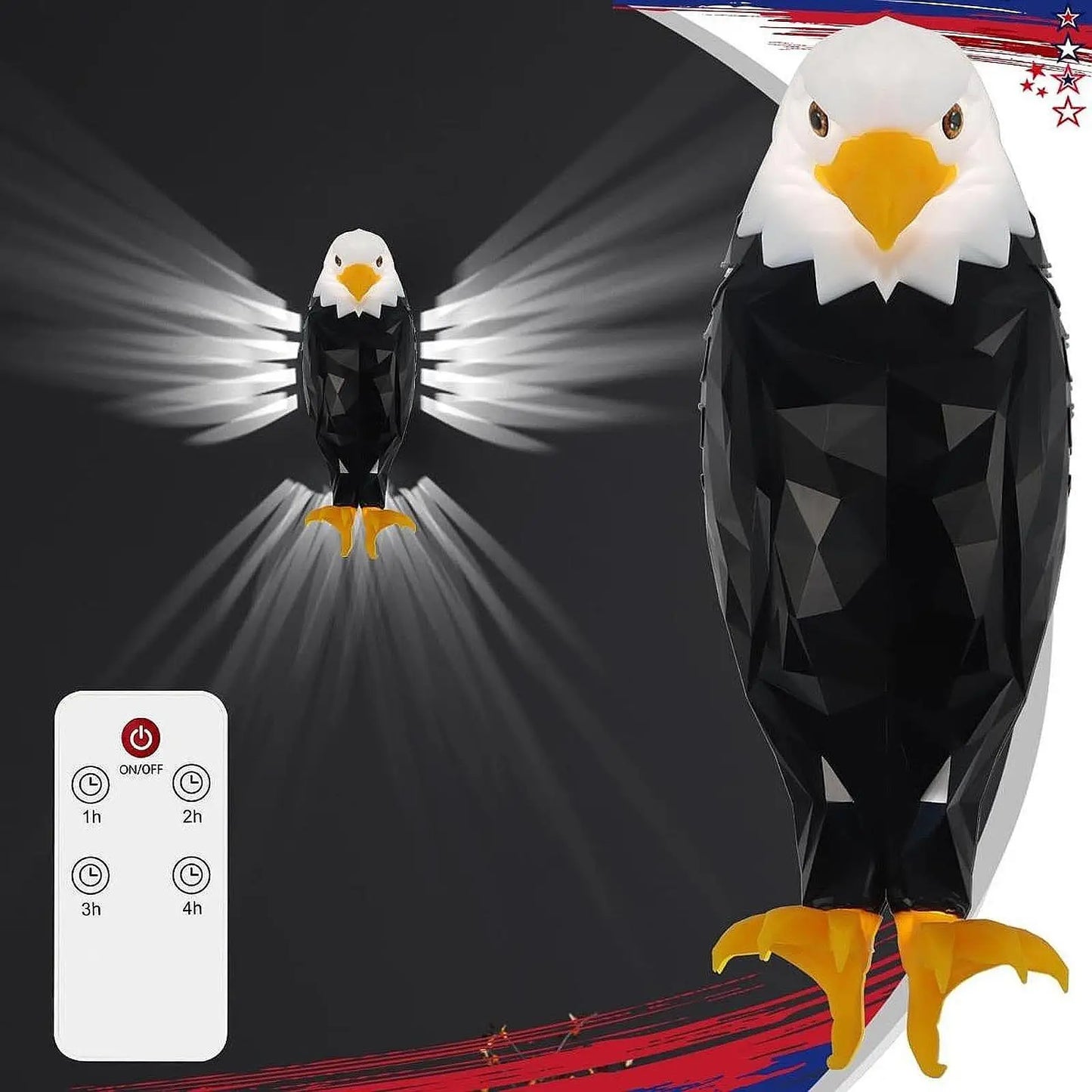 Eagle Wall Light – Stylish LED Night Lamp for Bedrooms, Living Rooms & Stairways