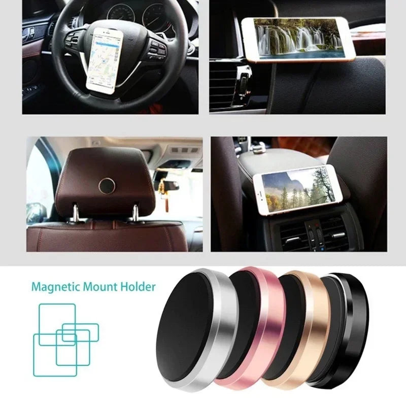Magnetic Phone Mount - Universal Compatibility, Adjustable Angles, Compact Design