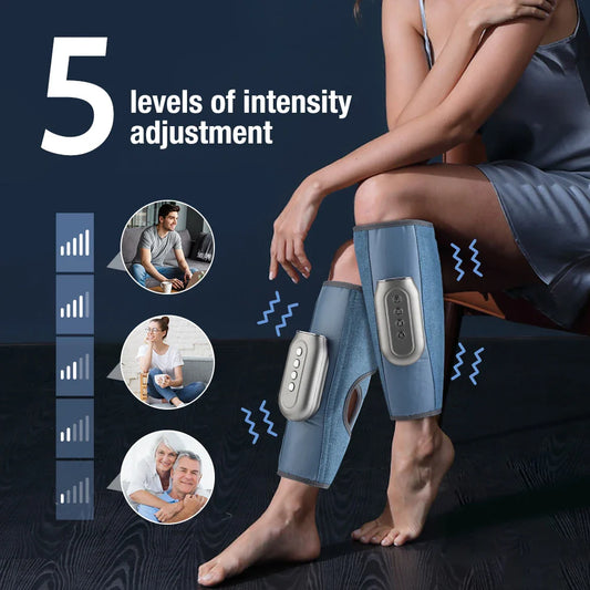 Advanced Leg Massager with Air Pressure & Hot Compress