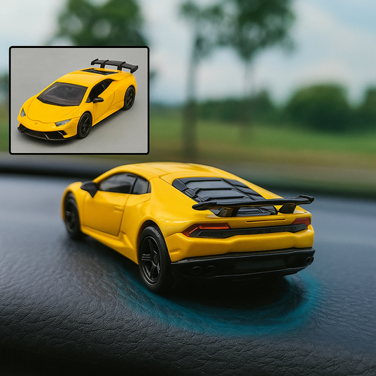 Shake the Same AE86 Drift Car Model – Rotating Fun Center Console Ornament 🚗💨