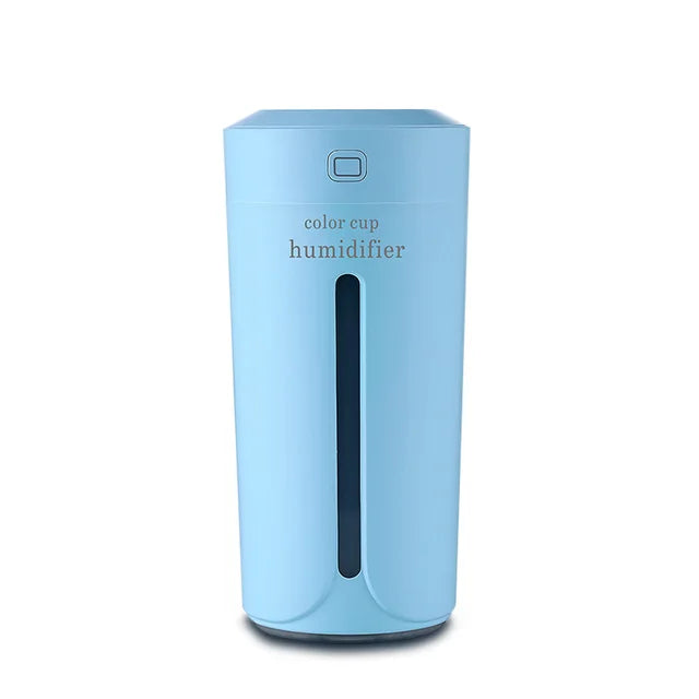 Ultrasonic Humidifier & Essential Oil Diffuser - Quiet, Multifunctional & Serene Atmosphere