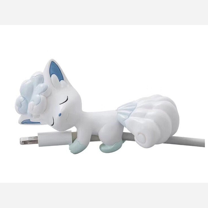 Bite-Themed Cable Protectors - Durable, Cute, Flexible, and Easy to Install for All Cables