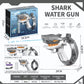 Shark-Themed Automatic Water Blaster with Large Tank, Long-Range Spray & Easy Controls