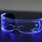 Cyberpunk LED Light-Up Accessories - Flashing Modes, Battery Operated & Comfortable Fit