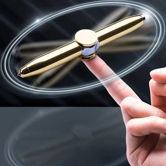 Unique Fidget Spinner Pen | Stress Relief, Focus & Smooth Writing for Work or School