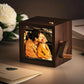 Handcrafted Crank Photo Box – A Personalized Keepsake for Memorable Moments & Gifts