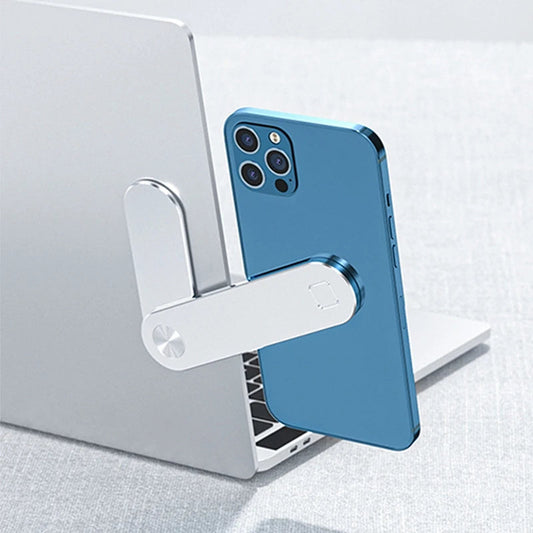 Dual-Screen Laptop Expansion with Magnetic Phone Holder - Adjustable, Portable & Durable