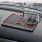 Multifunctional Car Dashboard Organizer - Phone Holder, Number Plate Holder & Anti-Slip Mat