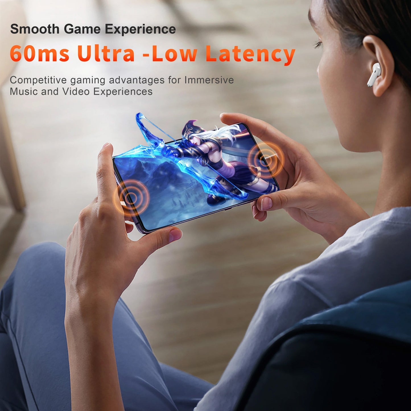 Wireless 5.3 Bluetooth Earphone