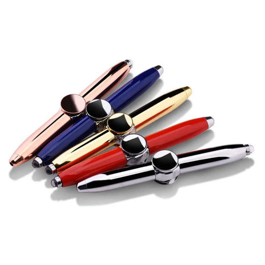Unique Fidget Spinner Pen | Stress Relief, Focus & Smooth Writing for Work or School