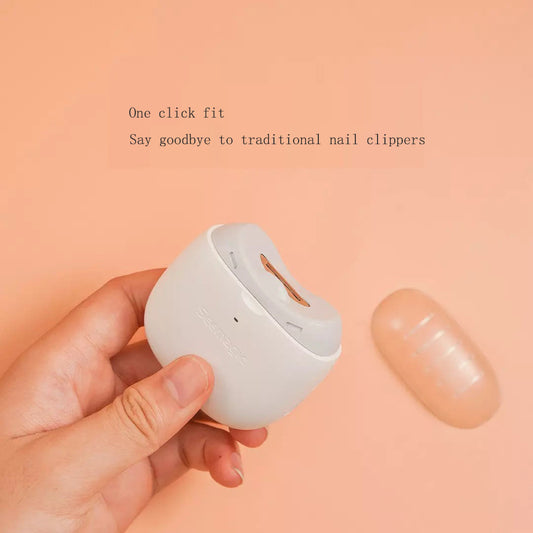 Automatic Nail Trimmer with LED Light - Safe, Gentle, and Rechargeable for All Ages