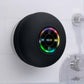 Waterproof Bluetooth Speaker with LED Lights, Suction Cup, High-Performance Sound & Mic