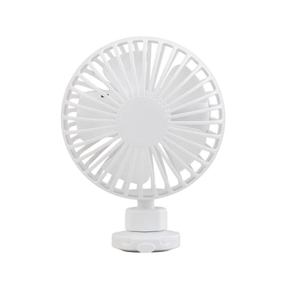 Portable Stroller Fan - Adjustable, Rechargeable, Quiet Operation for Your Little One