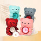 Eternal Rose Teddy Bear & Necklace Gift Set – Romantic Keepsake for Special Occasions
