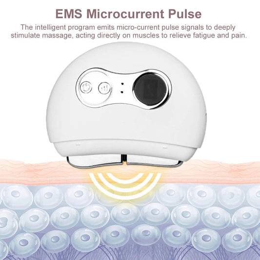 Electric Vibration & Heated Massage Device - Anti-Wrinkle, Skin Lifting & Contouring