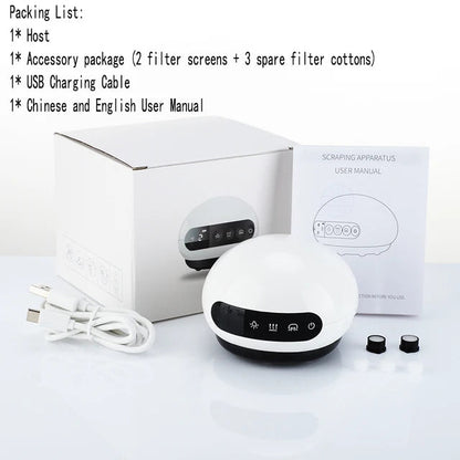 Smart Cupping Massager with LCD Display, Customizable Settings & Therapeutic Benefits