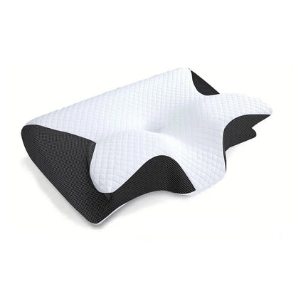 Memory Foam Cervical Pillow for Neck & Spine Support – Adjustable, Cooling Comfort