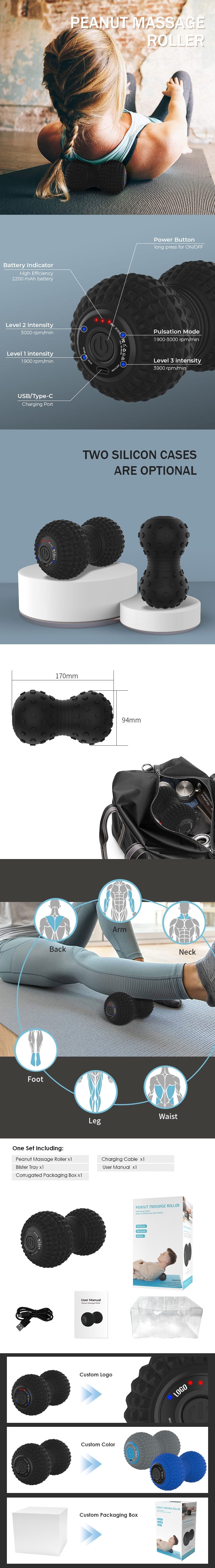 Cordless Massage Device with Powerful Vibration Therapy, Adjustable Intensity & Portable Design