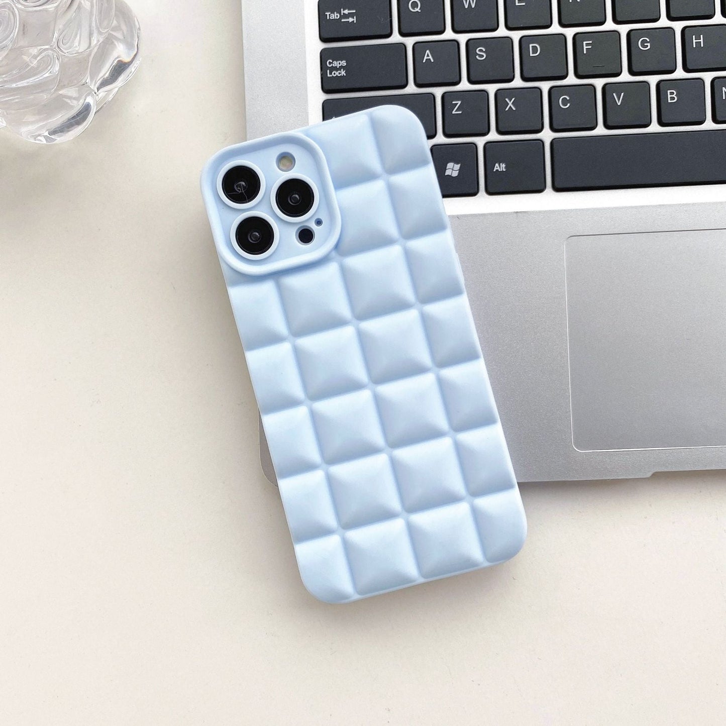 Stylish Lattice Phone Case - Durable, Protective, & Modern Design for Your Device