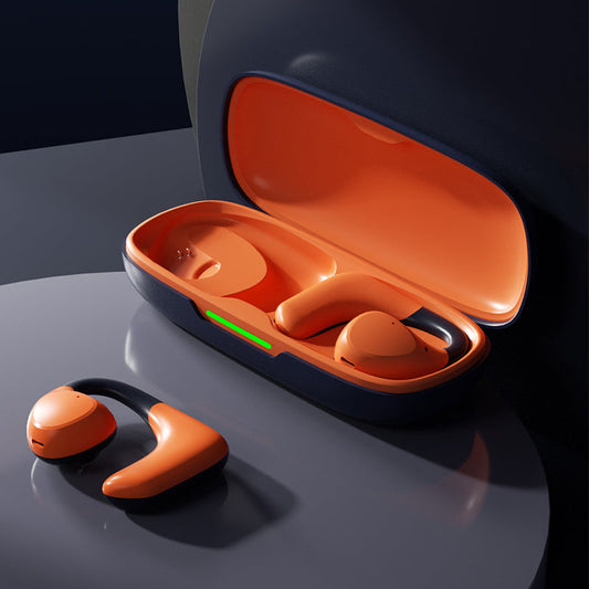 Open Air Conduction Bluetooth Headset - Comfortable, Wireless, Long Battery & Hands-Free Calling