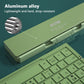Portable Bluetooth Keyboard - Compact, Foldable, Rechargeable & Compatible with All Devices