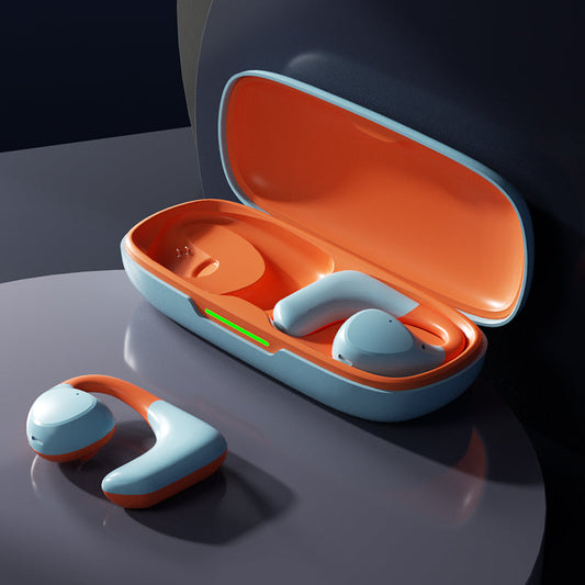 Open Air Conduction Bluetooth Headset - Comfortable, Wireless, Long Battery & Hands-Free Calling