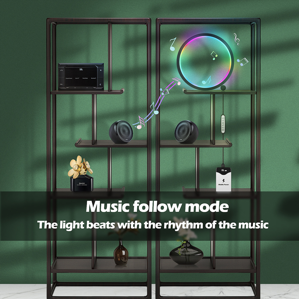 Music Sync LED Lights - Dynamic Color-Changing Effects for Parties, Entertainment & Relaxation