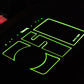 Multifunctional Car Dashboard Organizer - Phone Holder, Number Plate Holder & Anti-Slip Mat